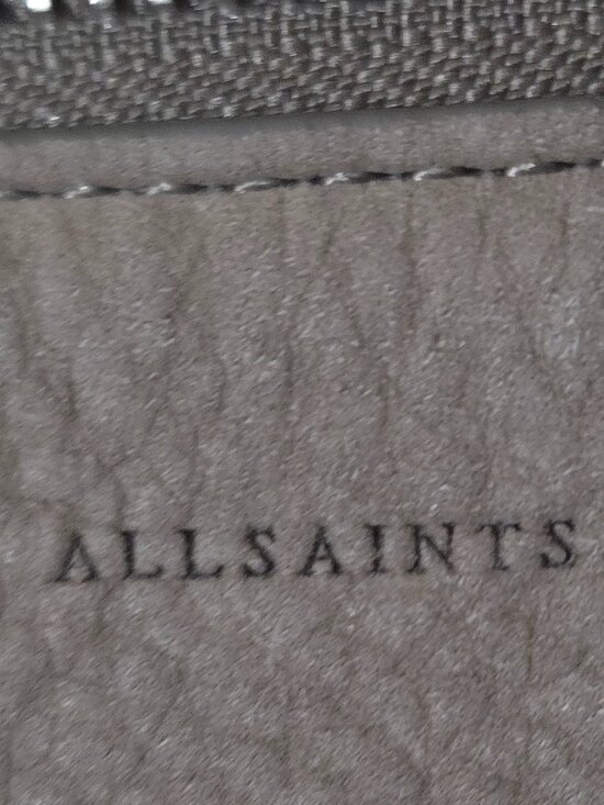 All Saints Kita Taupe Suede Leather Top Handle Woman\'s Backpack main image 8